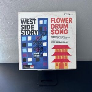 West Side Story Vintage Vinyl Record Album 1960’s Era Original Musical Vinyl